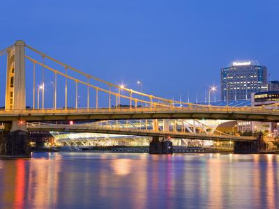 Pittsburgh Andy Warhol Bridge Print Pittsburgh Cityscape, 7th Street Bridge Fine Art Photography Pittsburgh Art Allegheny River